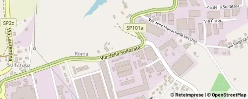 Mappa Pomezia
