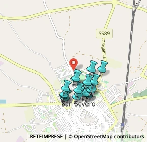 Mappa Via Giovanni Gentile, 71016 San Severo FG, Italia (0.8065)