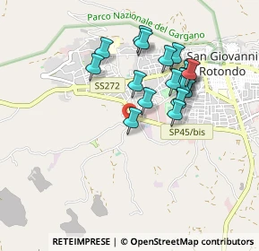 Mappa Contrada Coppa Cicuta, 71013 San Giovanni Rotondo FG, Italia (0.8505)