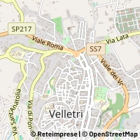 Karte Velletri
