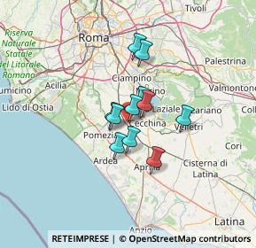 Mappa Via dell'Informatica, 00071 Pomezia RM, Italia (8.6)