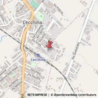 Mappa Via Sicilia, 12, 00041 Albano Laziale, Roma (Lazio)