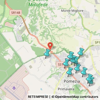 Mappa Via Pontina, 00134 Roma RM, Italia (2.95)