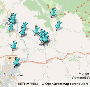 Mappa Piazzale della Filippina, 03029 Veroli FR, Italia (4.513)