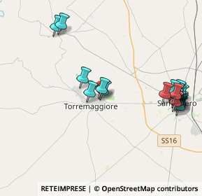 Mappa Via Don Luigi Sturzo, 71017 Torremaggiore FG, Italia (4.9895)