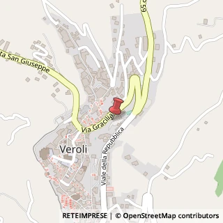 Mappa Via Lucio Alfio, 41, 03029 Veroli, Frosinone (Lazio)