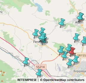 Mappa Via Circonvallazione, 03013 Ferentino FR, Italia (4.6465)