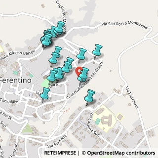 Mappa Via Circonvallazione, 03013 Ferentino FR, Italia (0.22593)