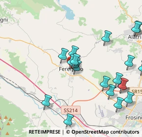 Mappa Piazza Valeria Procula, 03013 Ferentino FR, Italia (4.8235)