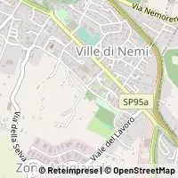 Mapa Genzano di Roma