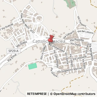 Mappa Via Immacolata, 14, 92011 Cattolica Eraclea, Agrigento (Sicilia)