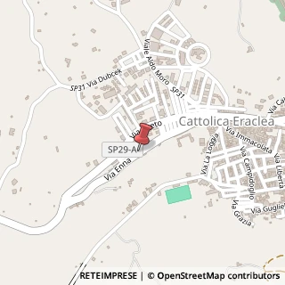 Mappa Via Enna Palazzine Agricole, 92011 Cattolica Eraclea AG, Italia, 92011 Cattolica Eraclea, Agrigento (Sicilia)