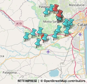 Mappa Contrada Finocchiara, 95032 Belpasso CT, Italia (8.308)