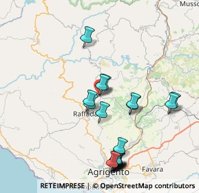 Mappa Via Italia, 92020 Santa Elisabetta AG, Italia (9.612)