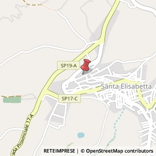 Mappa Via cattedrale 70, 92020 Santa Elisabetta, Agrigento (Sicilia)
