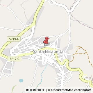 Mappa Via Alessandro Manzoni, 6, 92020 Santa Elisabetta, Agrigento (Sicilia)
