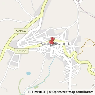 Mappa Via marconi 1, 92020 Santa Elisabetta, Agrigento (Sicilia)