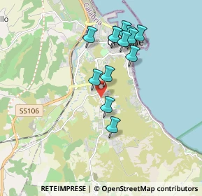 Mappa Via San Marino, 88900 Crotone KR, Italia (1.81615)