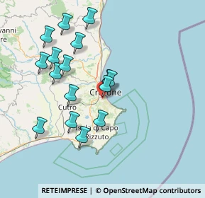 Mappa Via San Marino, 88900 Crotone KR, Italia (16.085)