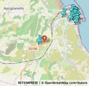 Mappa Località Poggio Pudano SS106 Km 242, 88900 Crotone KR, Italia (3.39313)