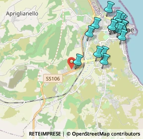 Mappa Località Poggio Pudano SS106 Km 242, 88900 Crotone KR, Italia (2.82882)