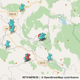 Mappa Via Croce, 87050 Panettieri CS, Italia (5.32167)