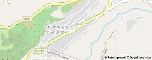 Mappa San Mango d'Aquino