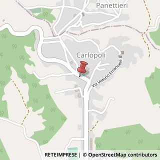 Mappa Via Santa Vitalia, 42, 88040 Carlopoli, Catanzaro (Calabria)