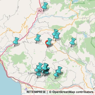 Mappa Via Rione Romano, 88041 Decollatura CZ, Italia (9.9205)