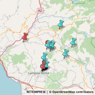 Mappa Via Rione Romano, 88041 Decollatura CZ, Italia (8.004)