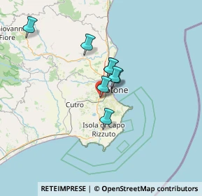 Mappa Contrada Poggio Pudano s.s. 106 km 241 9, 88900 Crotone KR, Italia (30.60692)