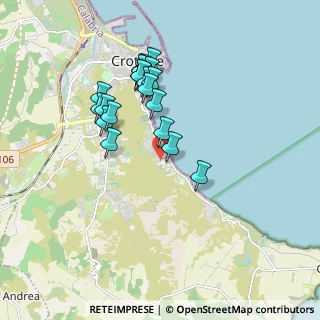 Mappa Via Sibaris, 88900 Crotone KR, Italia (1.818)