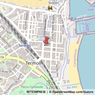 Mappa Corso Nazionale, 136, 86039 Termoli, Campobasso (Molise)