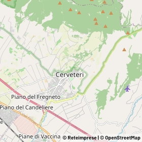 Mappa Cerveteri
