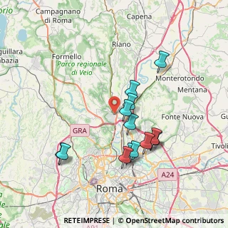 Mappa Via Felice Cettomai, 00188 Roma RM, Italia (7.3)