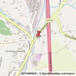 Mappa Via Palombarese, km. 22, 00010 Sant'Angelo Romano, Roma (Lazio)