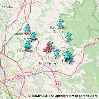 Mappa Via Camarotta Adorno, 00012 Guidonia Montecelio RM, Italia (6.98)