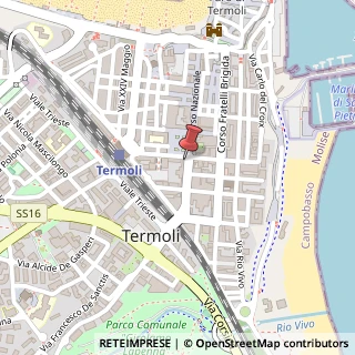 Mappa Piazza Sant'Antonio, 86039 Termoli CB, Italia, 86039 Termoli, Campobasso (Molise)