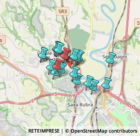 Mappa Via Della Stazione Prima Porta, 00188 Roma RM, Italia (1.168)