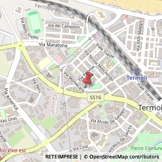 Mappa Via di Francia, 48, 86039 Termoli, Campobasso (Molise)