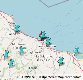 Mappa Via 86039, 86039 Termoli CB, Italia (16.8925)