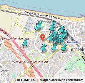 Mappa Via Messico, 86039 Termoli CB, Italia (0.363)