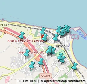 Mappa Via Messico, 86039 Termoli CB, Italia (0.933)