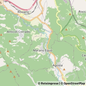 Mappa Marano Equo