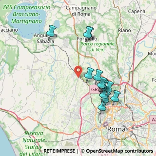 Mappa Viale Roberto Lerici, 00123 Roma RM, Italia (7.59615)