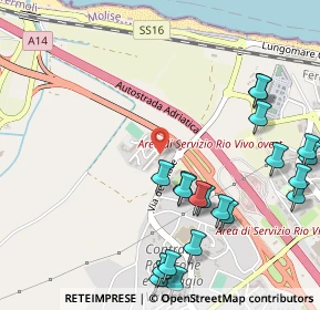 Mappa Via Ancona, 86039 Termoli CB, Italia (0.6845)