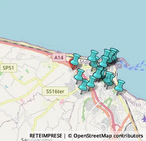 Mappa Via Ancona, 86039 Termoli CB, Italia (1.6065)