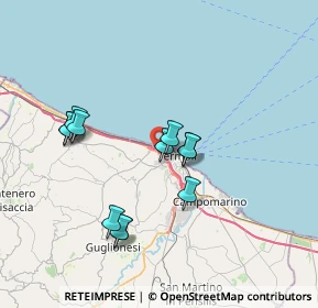 Mappa Via Ancona, 86039 Termoli CB, Italia (6.97)