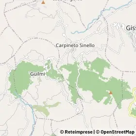 Mappa Carpineto Sinello