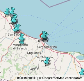 Mappa Via Olanda, 86039 Termoli CB, Italia (20.08389)